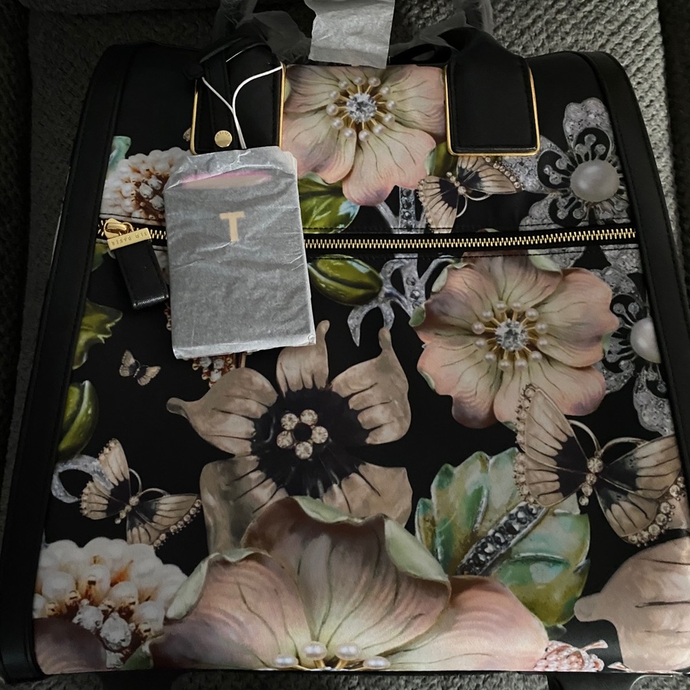 Ted Baker Gem Gardens Travel Bag With Wheels